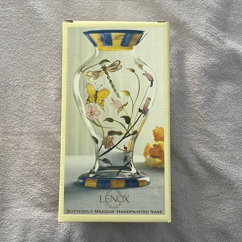Lenox Glass Vase